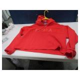 Womens szXL Red PUMA Hoodie Sweatshirt