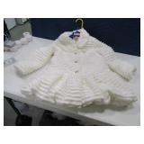 New Girls sz7 JUICY COUTURE White Soft Coat $$