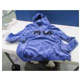 UltraSoft Womens szXL FILA blue ZipUp Sweatshirt
