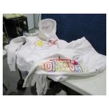 2pc CHAMPION Womens szXL White Sweatsuit
