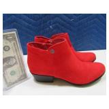 New Womens sz7m DAISY FUENTES Red Shoes