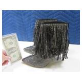 New Womens sz7.5M INC Bling/Crystal HighHeel Boots