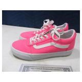 New Womens sz7.5 VANS Pink Sneakers Shoes