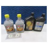 (4) 4Stroke OW-40~ATF~10w30 Motor Oils