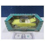 Diecast Yellow 56 Ford Thunderbird GearBox 9"