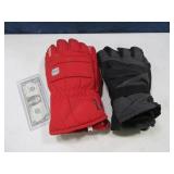 (2) Mens L/XL Winter Gloves 3M/GoreTex