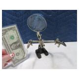 8" tabletop Magnifier Craft~Fly Tie Vise