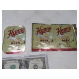 HYNNE BEER Pueblo CO Vintage Beer Can Sheets