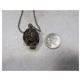SKULL Necklace Pendant Bell