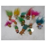 Lot Mini TROLL Doll 2" Figures