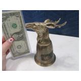 5" SilverToned ELK Upside Down Cup Vintage