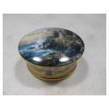 Thomas KINCADE 4" Music Porcelain Box