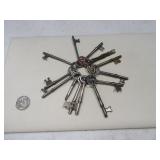 Lot Antique Skeleton Keys
