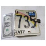 HAWAII License Plate Journal Notebook 6"