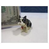 2" Enamel Boston Terrier Dog Stash Box