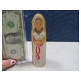 Unusual Penis Painted Poly 5" Girl Figure