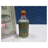 Antique 4" PaperLabel Perfume Bottle
