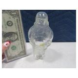 6" Glass SANTA 1979 STACKMAN CandyJar?