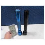 (2) 12" Working MAG LITE Flashlights