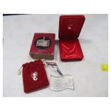 WATERFORD Crystal USA FLAG Suncatcher Ornament