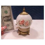 6" Small Handpainted Bubble Glass Lamp UNIQUE