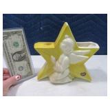 Early ROYAL COPLEY 7" Angel & Star Planter NEAT