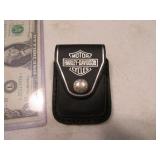 HARLEY Zippo Leather Lighter CASE ONLY