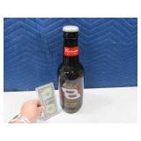 Ovrszd Glass #3 DALE EARNHARDT Budweiser Bottle