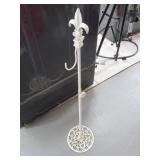 Cast Metal 36" Freestanding Hanger Hook Adj