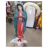 24" Religious SandFill Poly Outdoor Figure