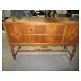 Antique 60" Sideboard Cabinet Inlay...Pretty