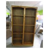 Solid Wood 42" MultiShelf Bookshelf