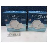 New 24pc CORELLE Dinnerware Dish Set CntryCttge
