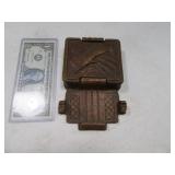 Vintage Sailfish WoodLike Playing Card Holder