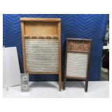 (2) Early Washboards