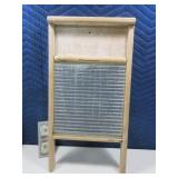 Antique Glass Wash Board