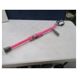 Pink WALK EASY Adj Wrist Mount Smaller Cane