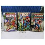 (3) 13x19 ComicBookCover Wood Wall Art