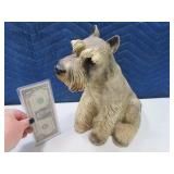 Schnauzer 10" Poly Yard In/Out Figure