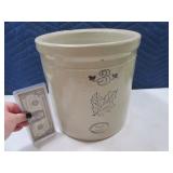 3gal WESTERN Vintage Stoneware Crock ILL