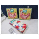 (3) New PIONEER WOMAN Kitchen Towels Cock~Towel