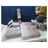 Complete NEW Bath Towel & Rug & Curtain SETUP $$