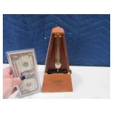 SETH THOMAS Metronome Vintage Wood working as is