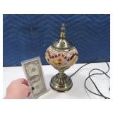 10" Mosaic GlassLook Accent Lamp