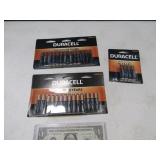 (3) New Packs DURACELL "AAA" Batteries (53)