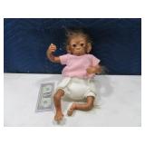 LINDA MURRAY Lifelike 12" Baby Monkey Doll