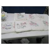 7pc SET HandyWork Handsewn Day of The Week Towels