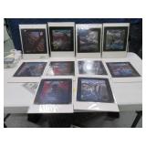 (10) Artist Signed DEB KOMITOR 8" Animals $500+