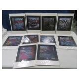 (9) Artist DEB KOMITOR 8" Animals #d & Signed $500