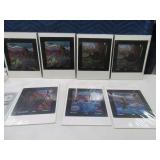 (7) Artist DEB KOMITOR 8" Animals #d/Signed $400+
